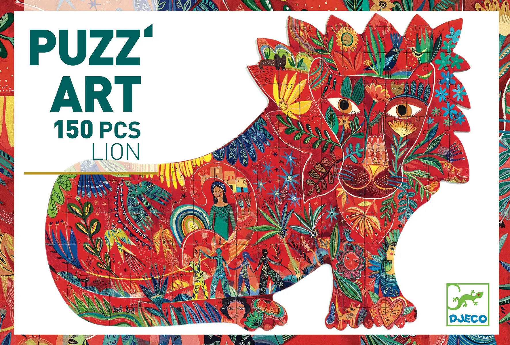 150 Piece Puzz'art Lion Puzzle