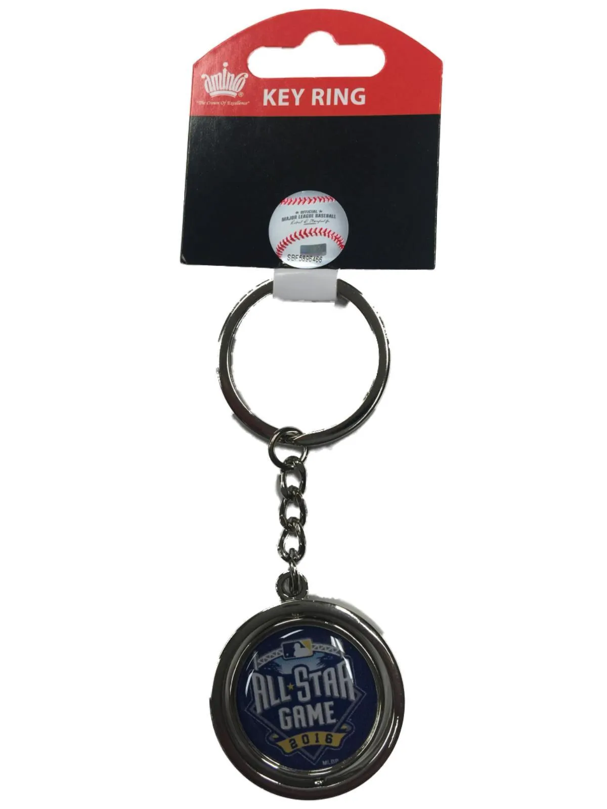 2016 All-Star Game San Diego Aminco Dueling Teams Collectible Spinning Keychain