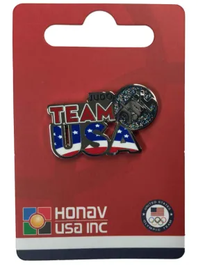 2020 Summer Olympics Tokyo Japan "Team USA" Judo Pictogram Metal Lapel Pin