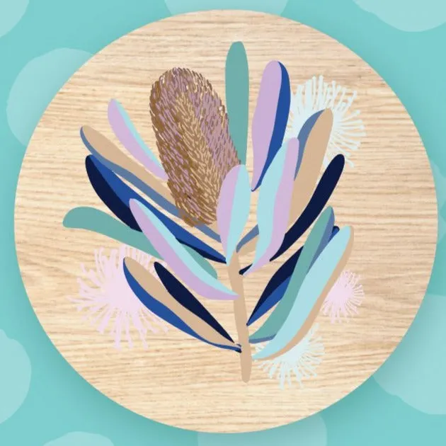 Aero Images x Christie Williams Decorative Wooden Magnets - Various