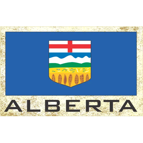 Alberta Fridge Magnet