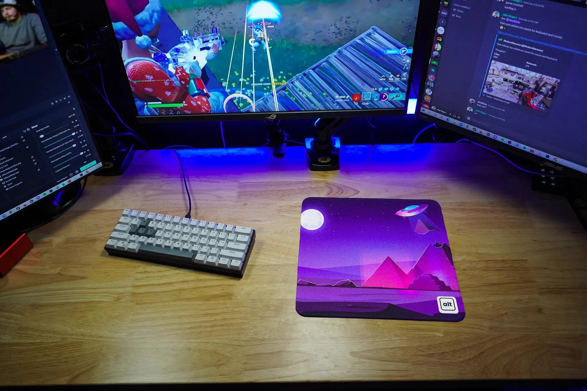 Alien Abduction Mousepad