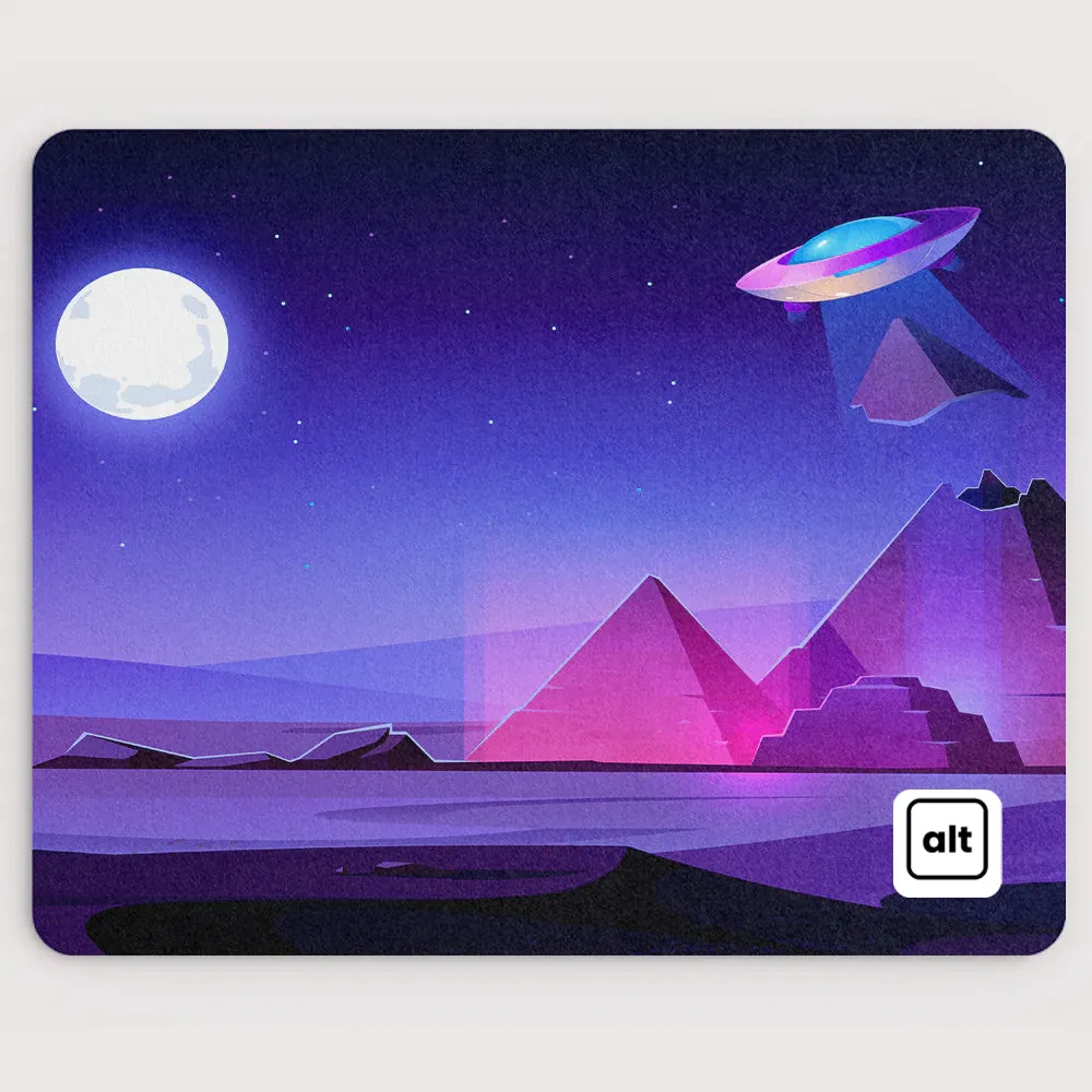 Alien Abduction Mousepad