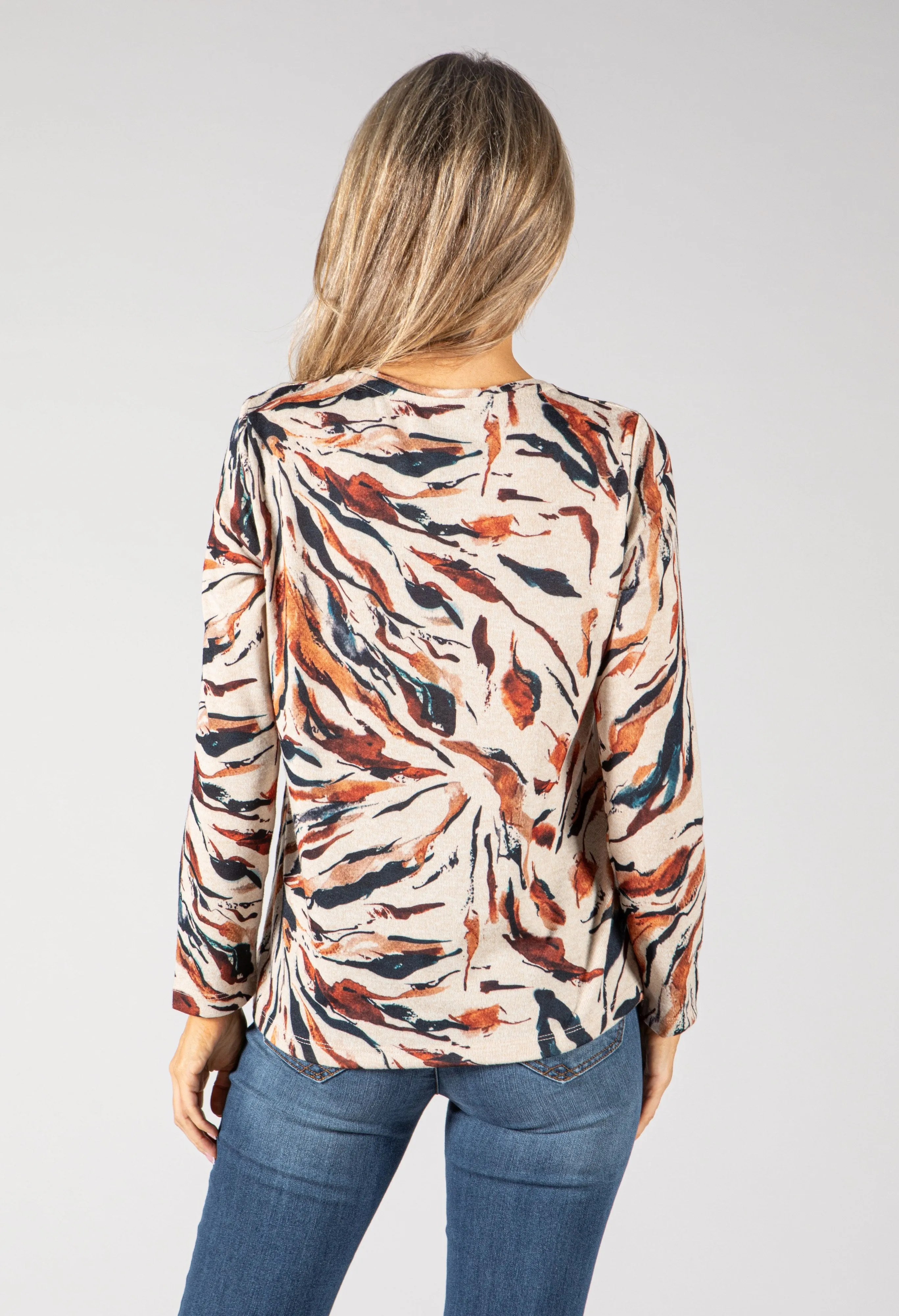 Alive Animal Print Top