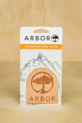 Arbor Wood Sticker - Landmark