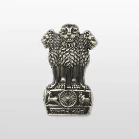 Ashoka Stambh Fridge Magnet in Metal