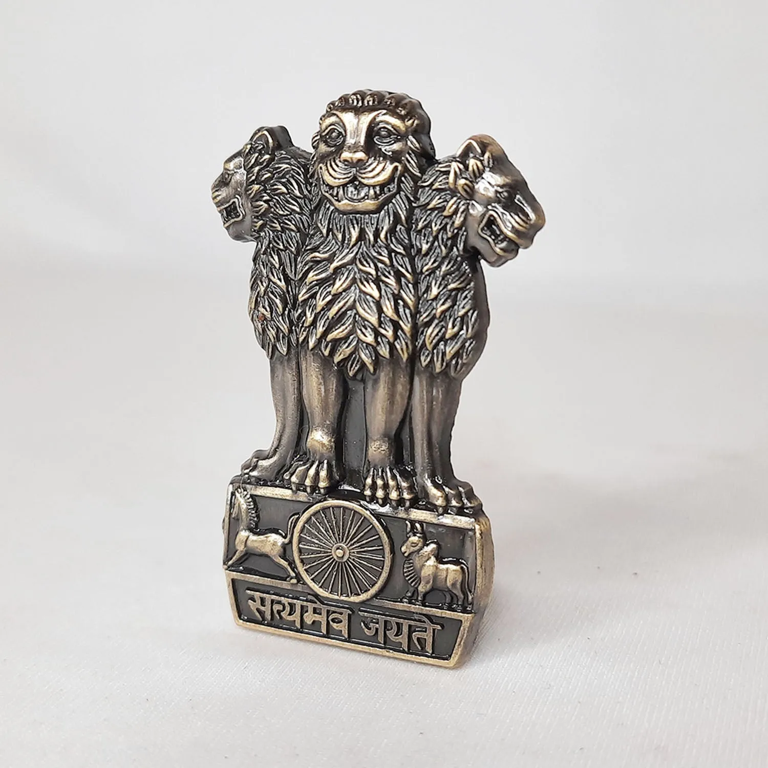 Ashoka Stambh Fridge Magnet in Metal