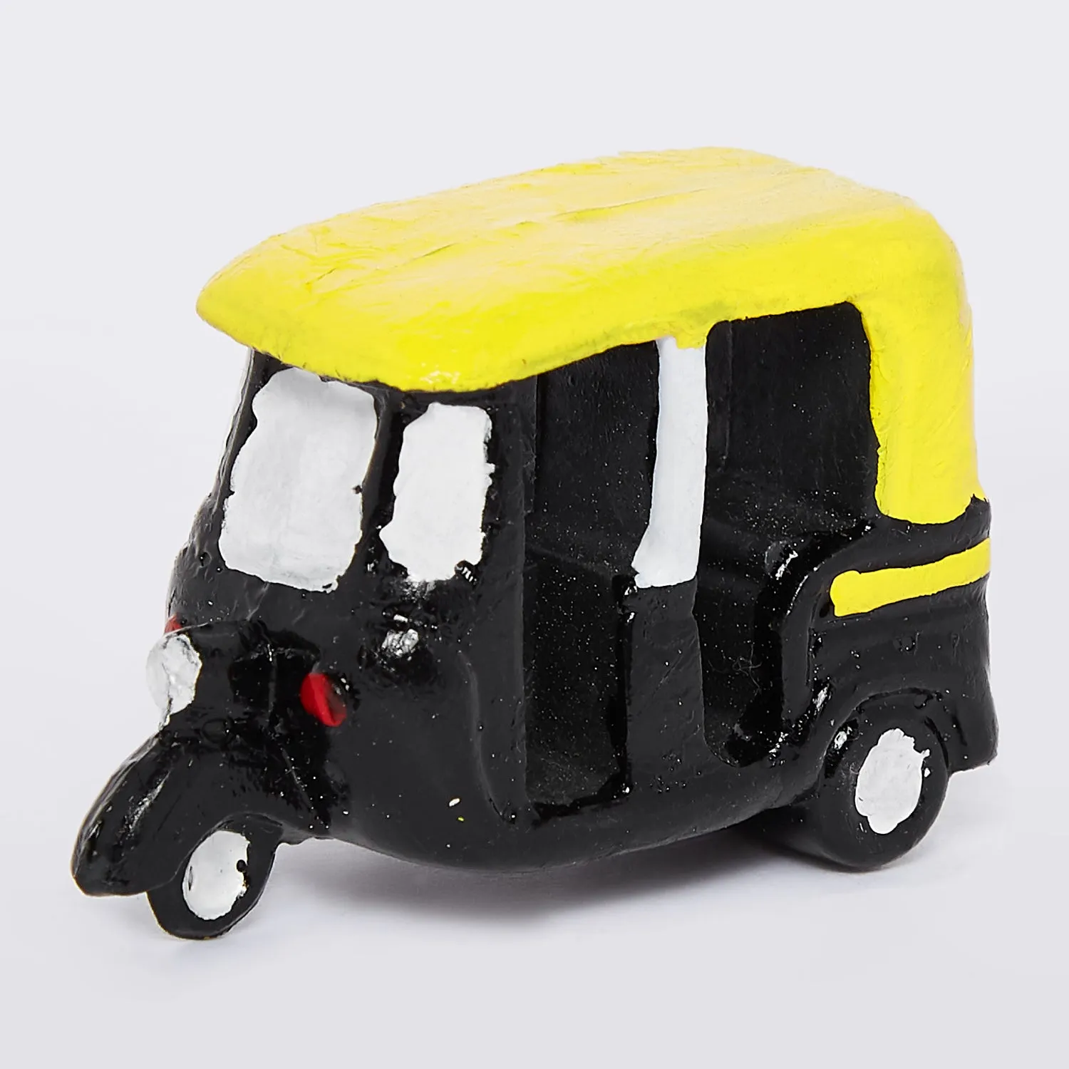 Auto Rickshaw Fridge Magnet in Rubber