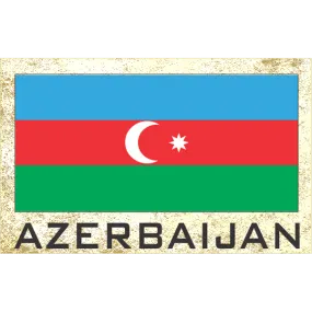 Azerbaijan Fridge Magnet