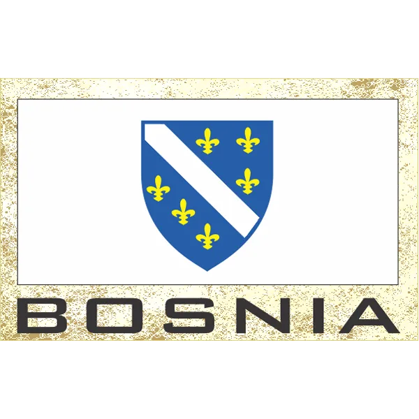 Bosnia Fridge Magnet