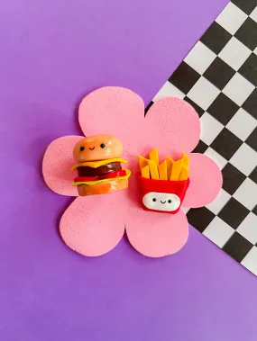 Brenda & Freddy | Burger and Fry Magnet