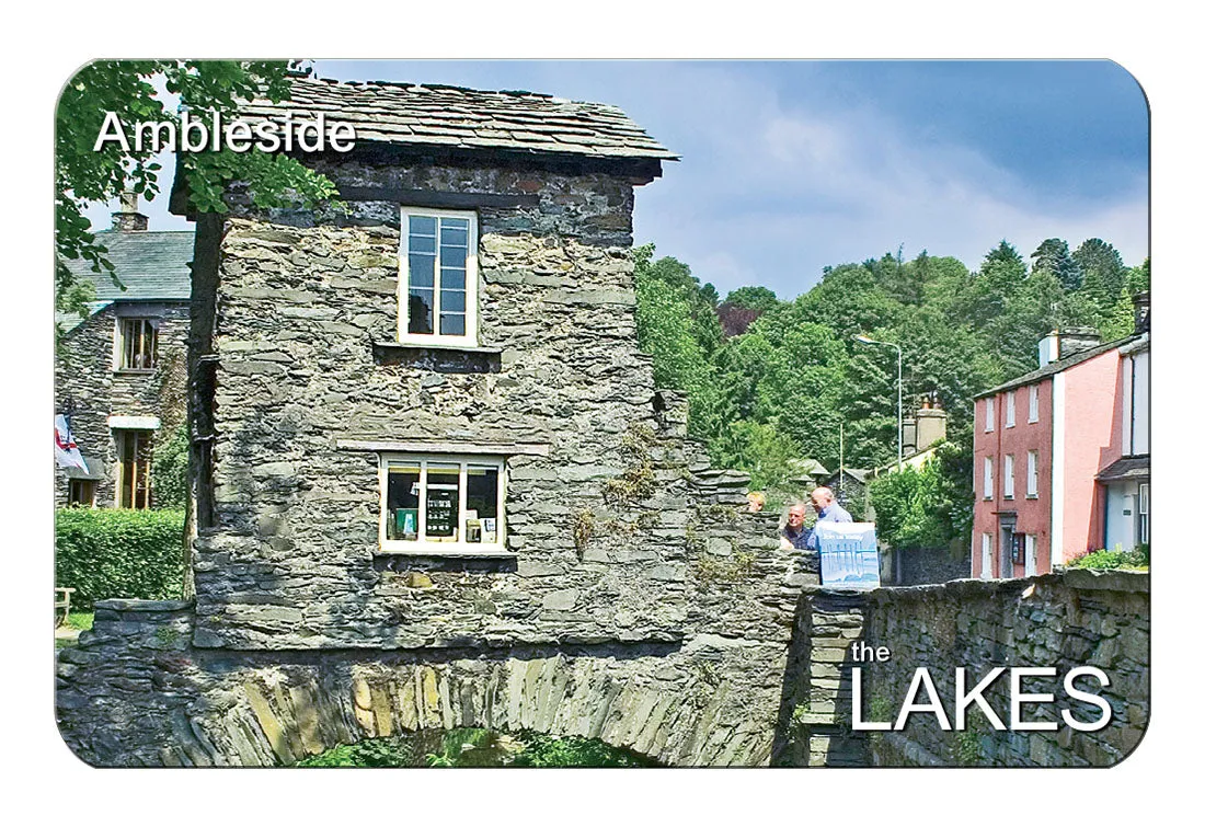 Bridge House, Ambleside Flexible Fridge Magnet