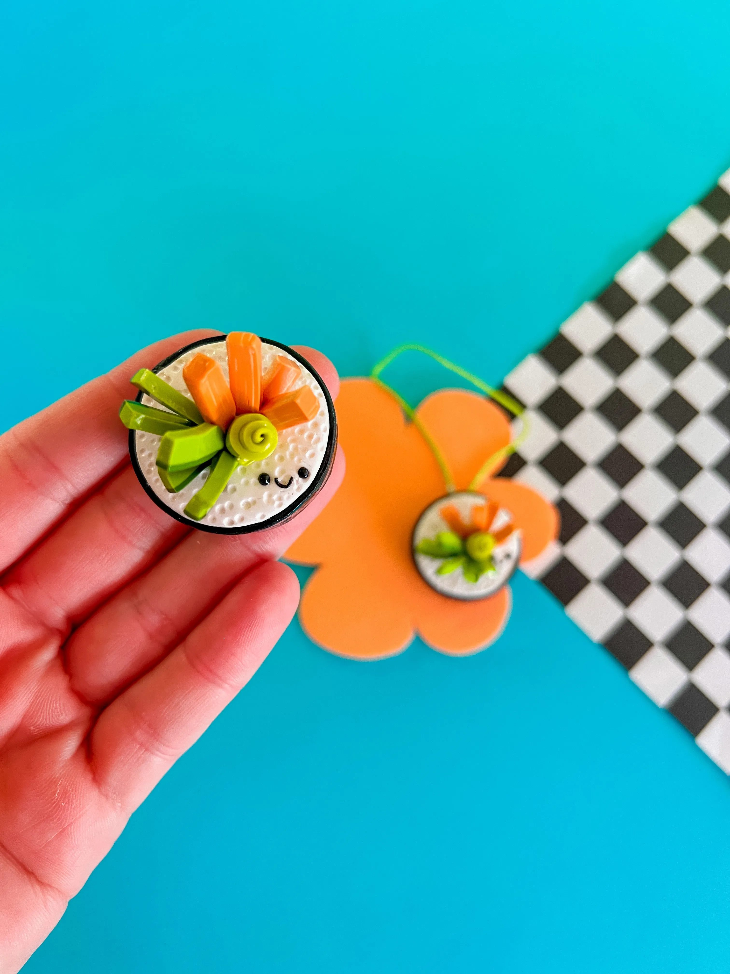 Carli | Sushi Magnet or Ornament