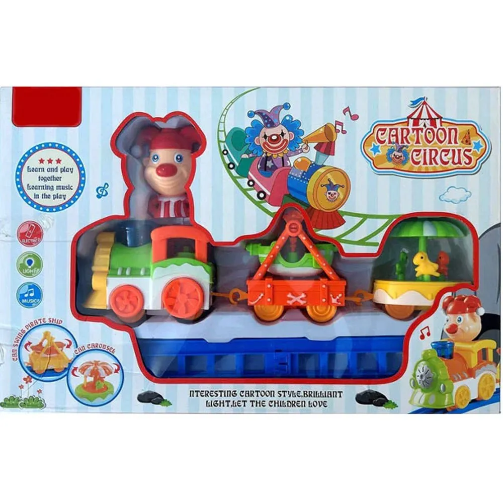 Cartoon Circus Funny Train