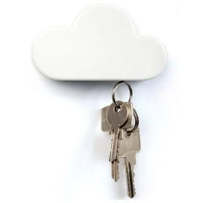 Cloud Magnetic Keychain Holder