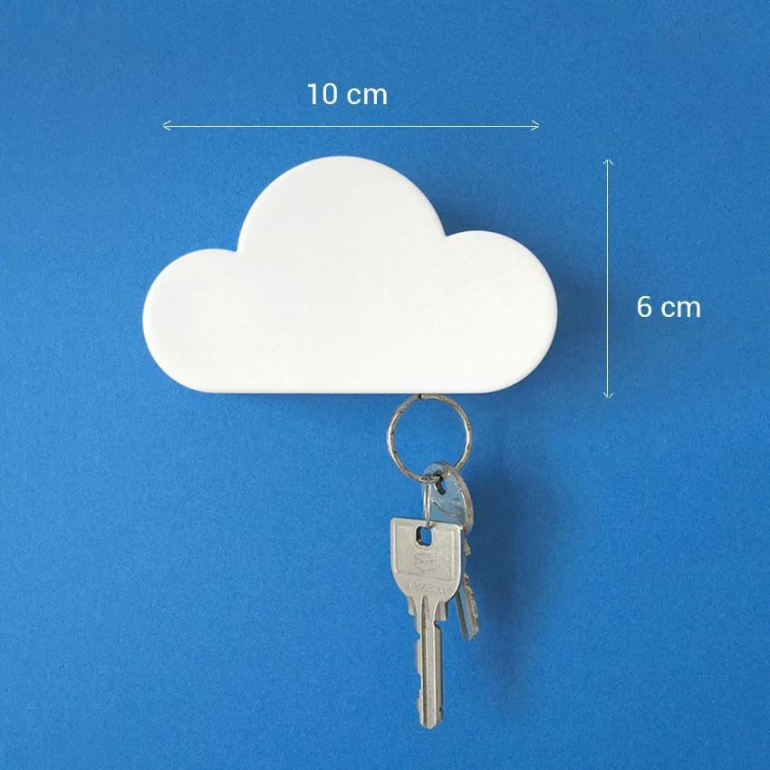 Cloud Magnetic Keychain Holder