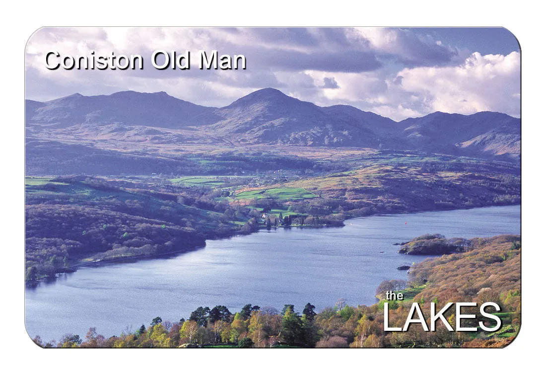 Coniston Old Man Flexible Fridge Magnet