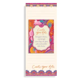 Create Your Fate Magnetic List Pad Set