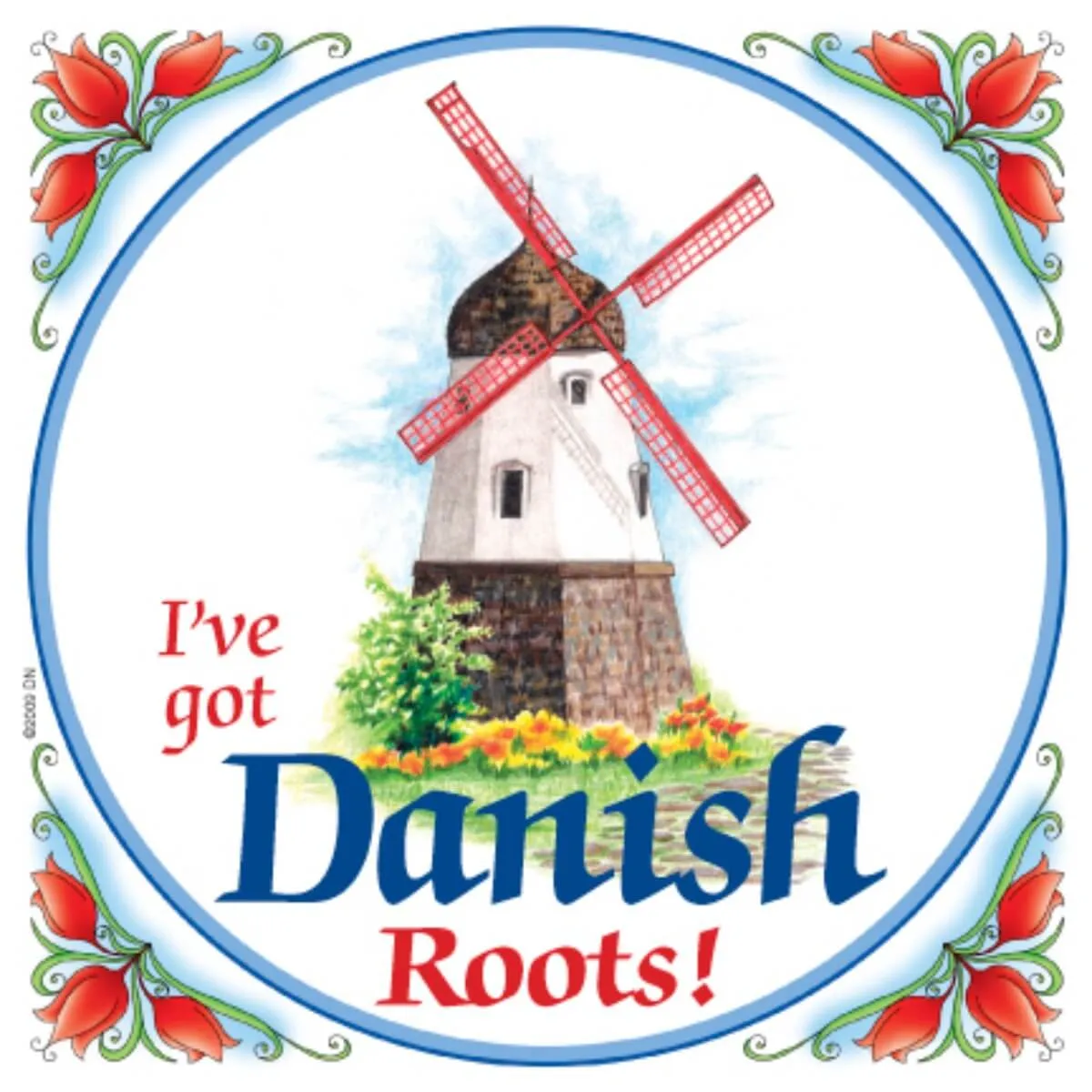 Danish Shop Magnet Tile Danish Roots