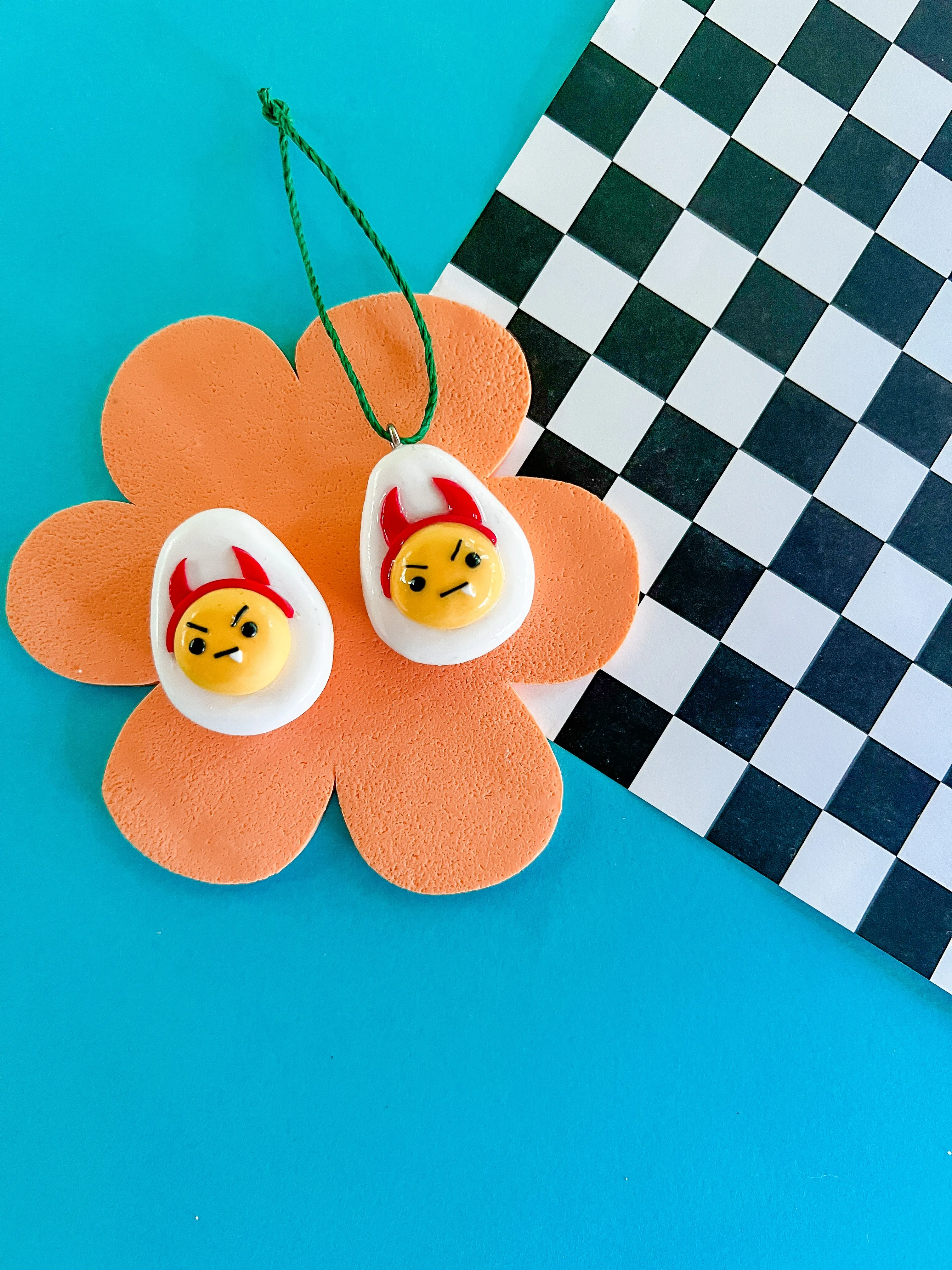 Deviled Donna  | Deviled Egg Magnet or Ornament