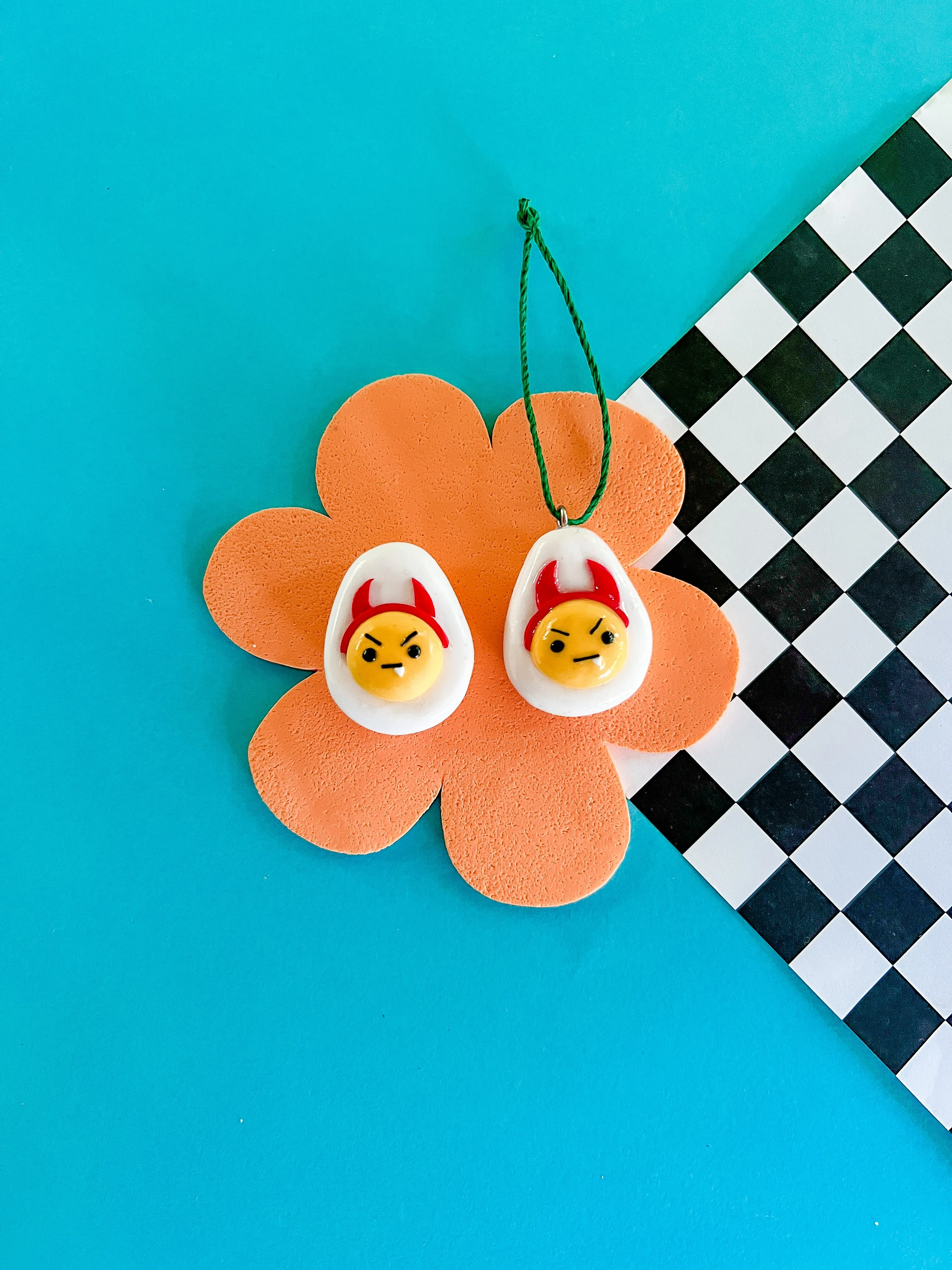 Deviled Donna  | Deviled Egg Magnet or Ornament