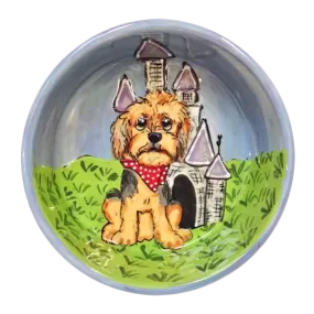 Disneyland Inspired Ceramic Dog Bowl