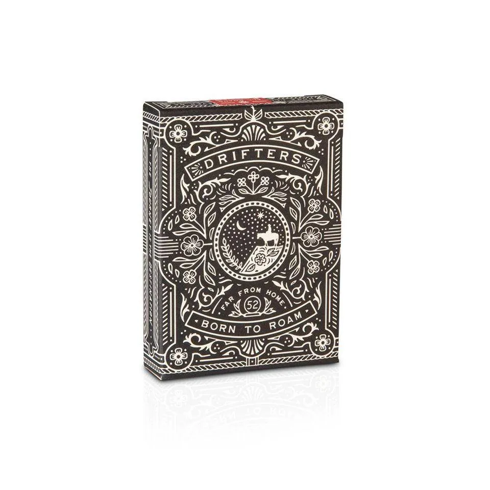 Drifters Playing Cards by Dan & Dave - Black Edition