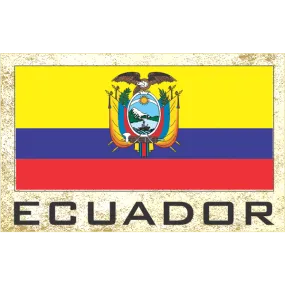 Ecuador Fridge Magnet