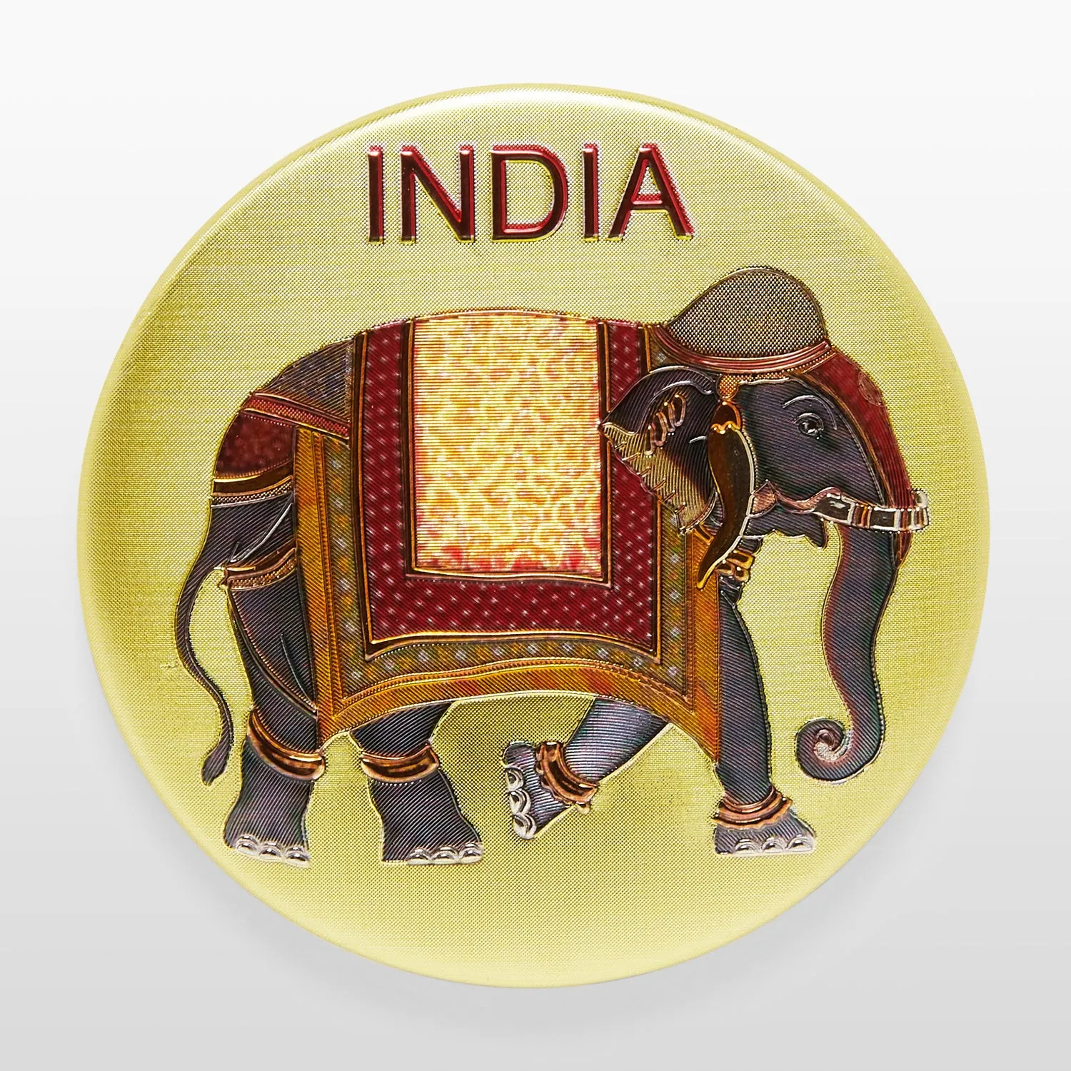 Elephant Bottle Opener and Fridge Magnet in Metal