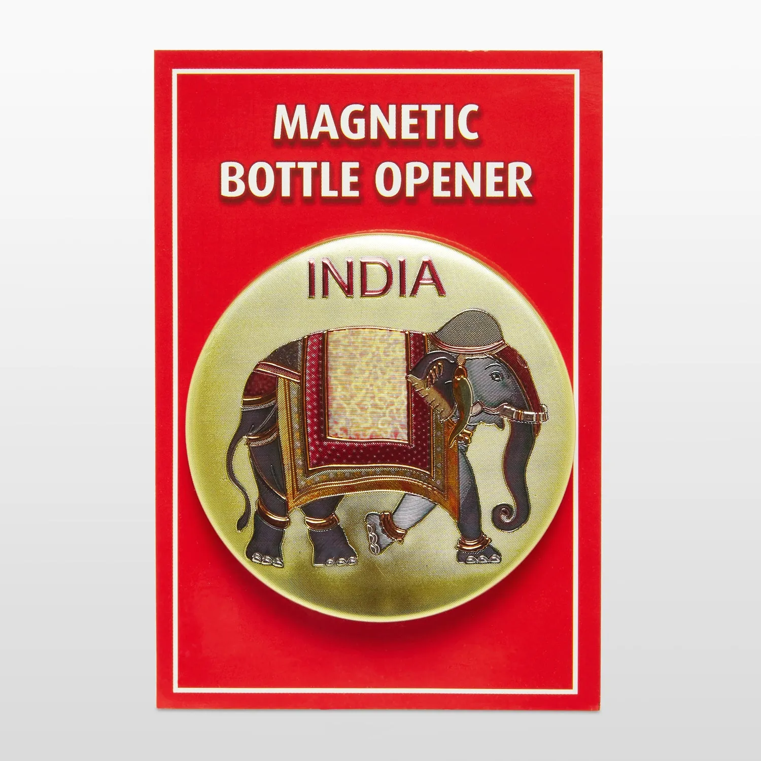 Elephant Bottle Opener and Fridge Magnet in Metal