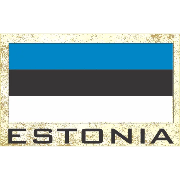 Estonia Fridge Magnet