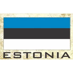 Estonia Fridge Magnet