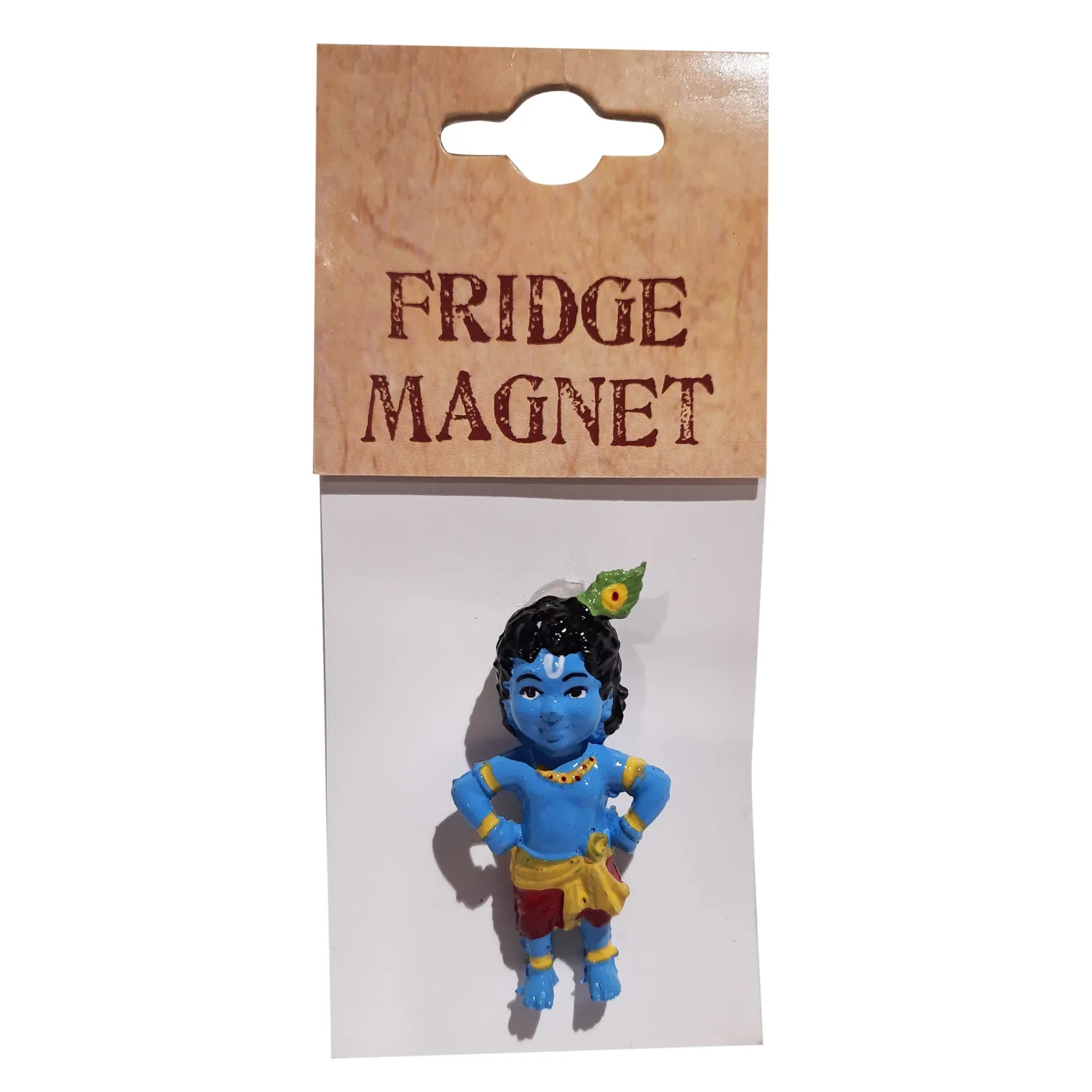 Fridge Magnet Krishna Handpainted