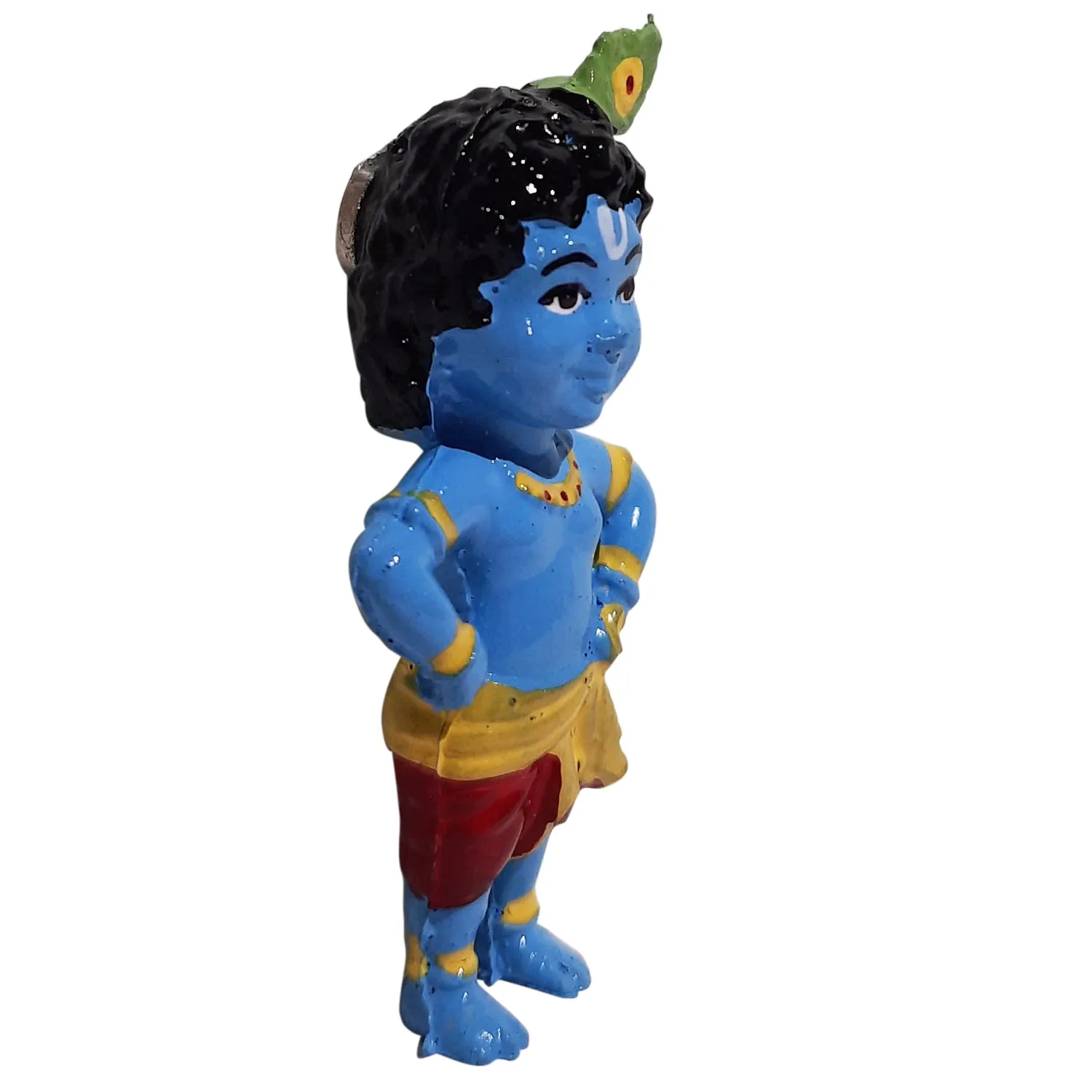 Fridge Magnet Krishna Handpainted