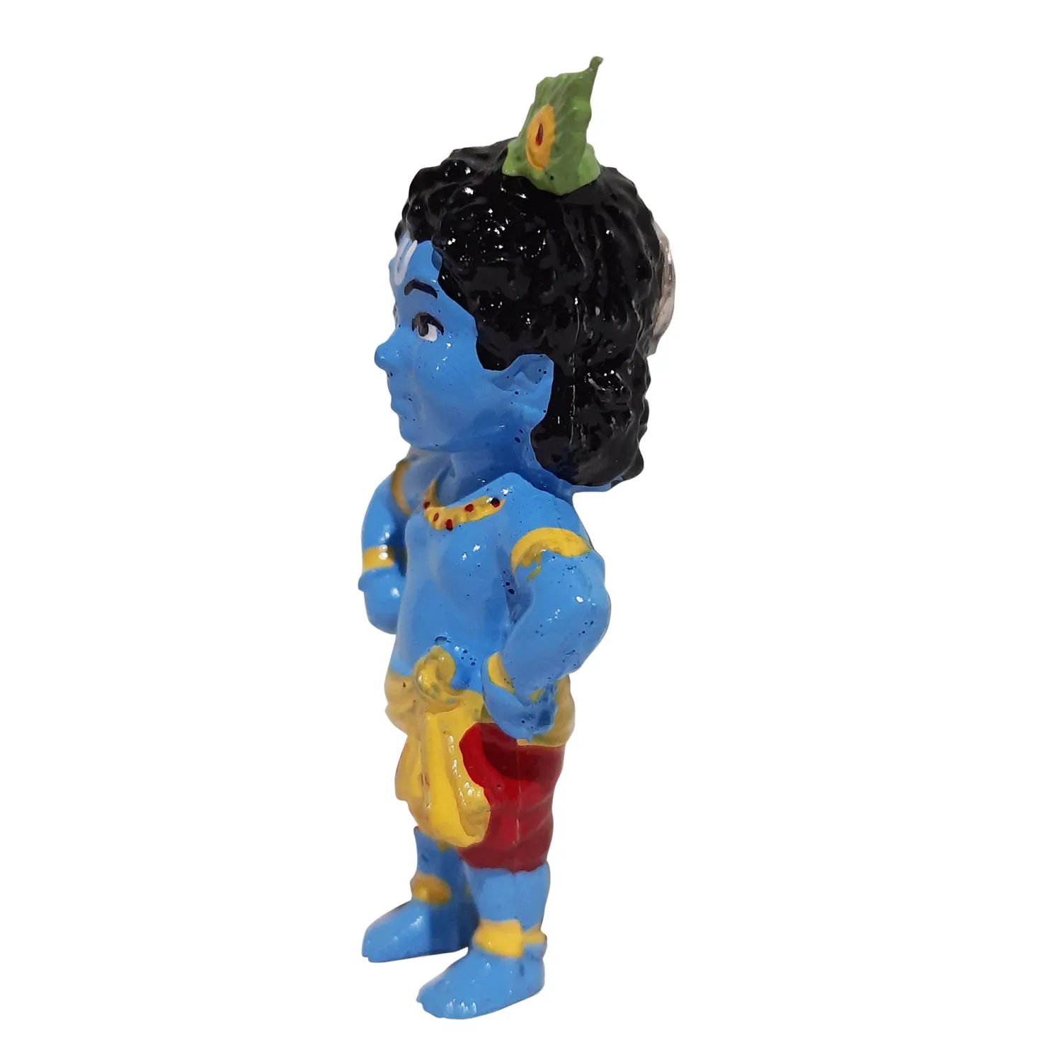 Fridge Magnet Krishna Handpainted