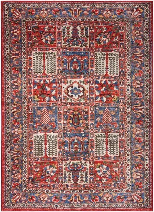 Fulton FUL05 Red Area Rug