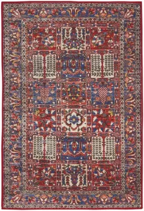 Fulton FUL05 Red Area Rug