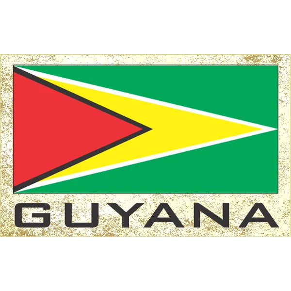 Guyana Fridge Magnet