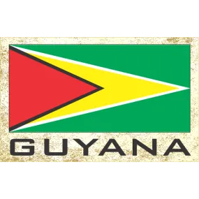 Guyana Fridge Magnet