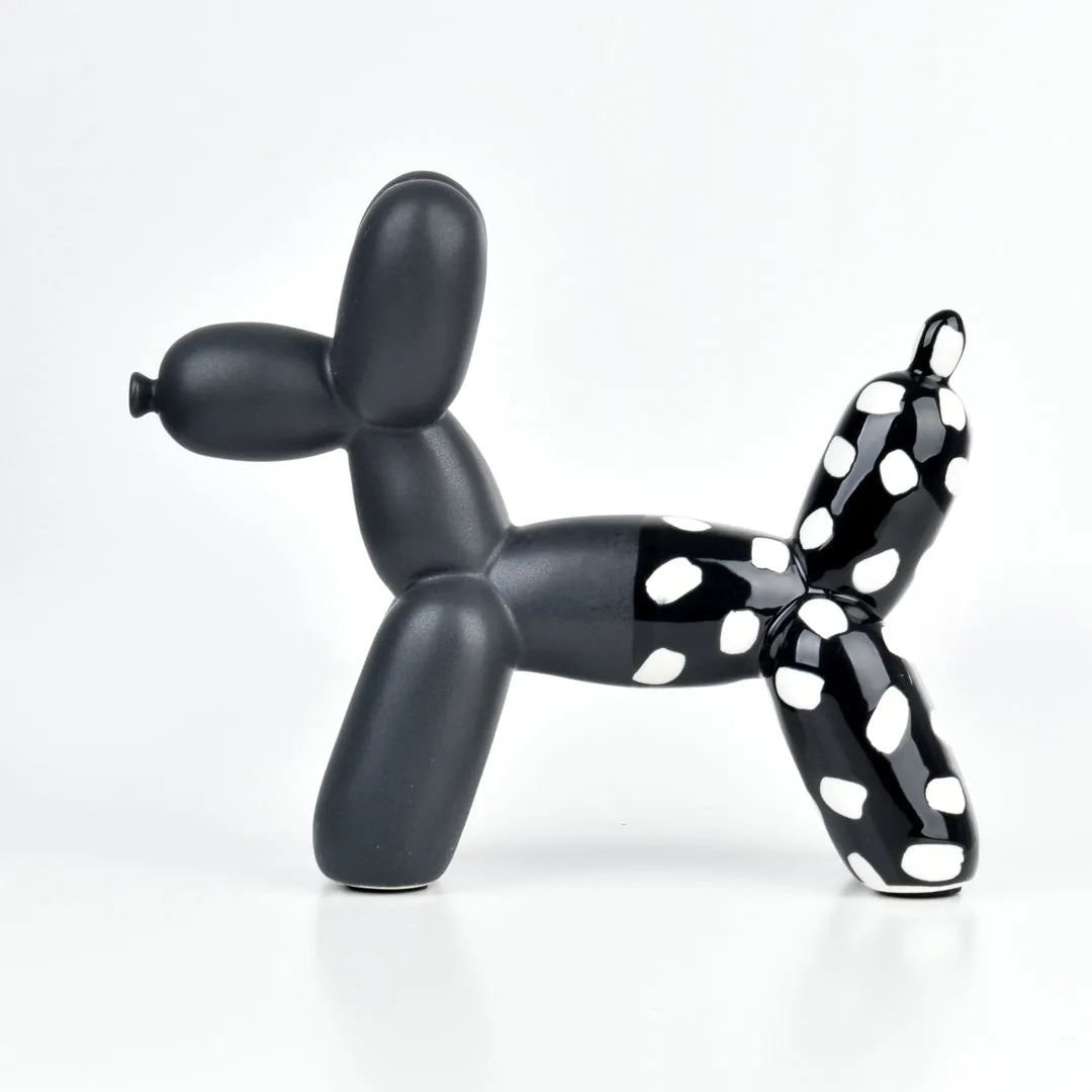 IMM CERAMIC BALLOON DOG BOOKEND