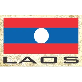 Laos Fridge Magnet