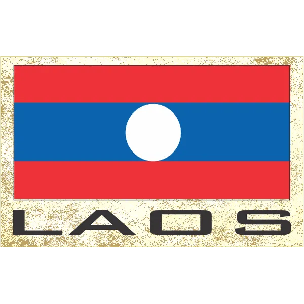 Laos Fridge Magnet