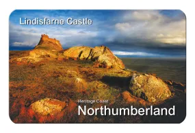 Lindisfarne Castle Flexible Fridge Magnet