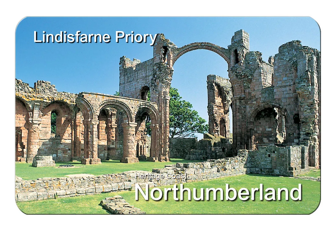 Lindisfarne Priory Flexible Fridge Magnet