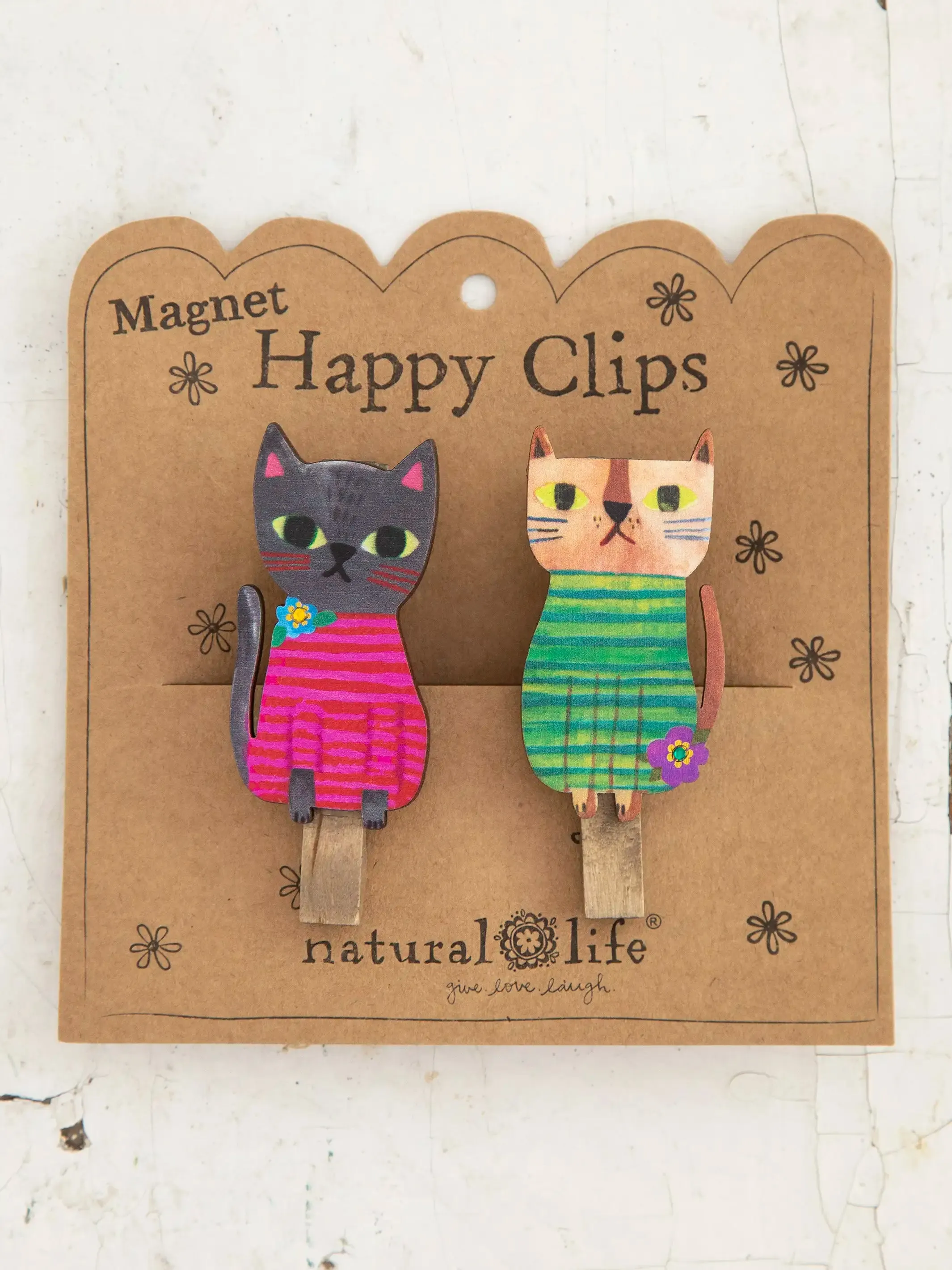 Magnet Bag Clips, Set of 2 - Cat