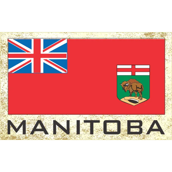 Manitoba Fridge Magnet