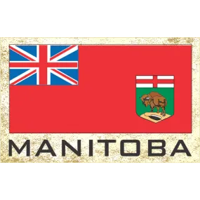 Manitoba Fridge Magnet