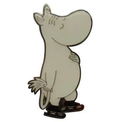 Metal Magnet Moomintroll Skating