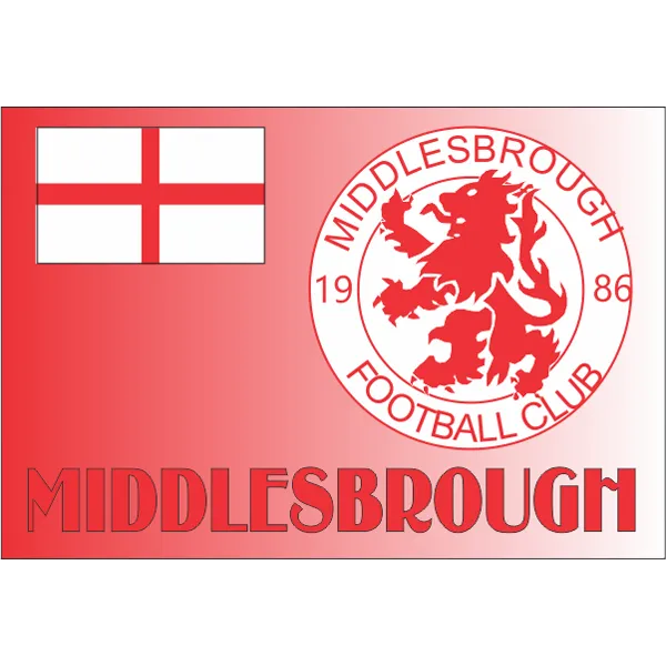 Middleborough Fridge Magnet