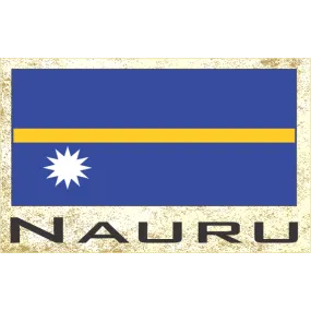 Nauru Fridge Magnet